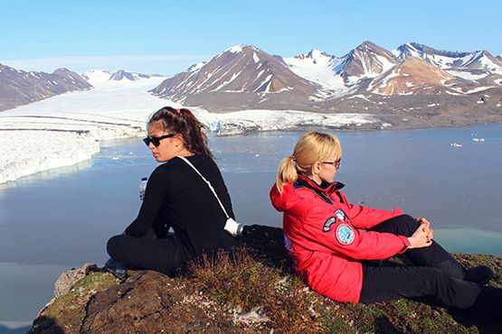 Западный Шпицберген пейзаж